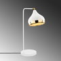 Opviq Lámpara de sobremesa Yıldo - 6897 Blanco y dorado